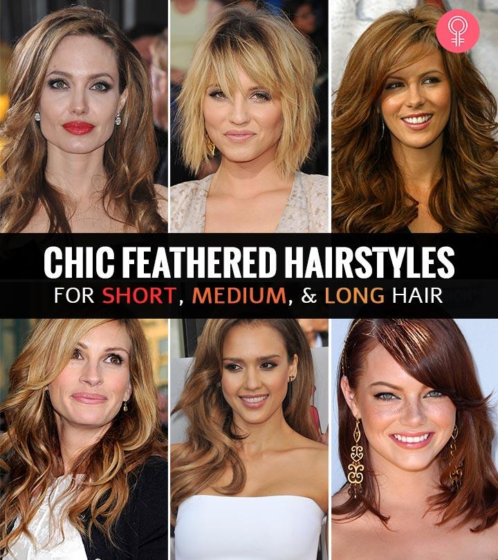 40 Chic Feathered Hairstyles For Short Medium And Long Hair