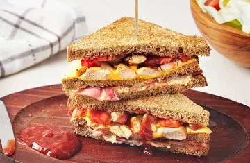 Chicken and corn sandwich for weight loss
