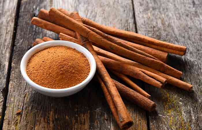 Cinnamon as a remedy for loss of taste and smell