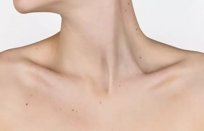 Closeup of the reflex point 3 neck