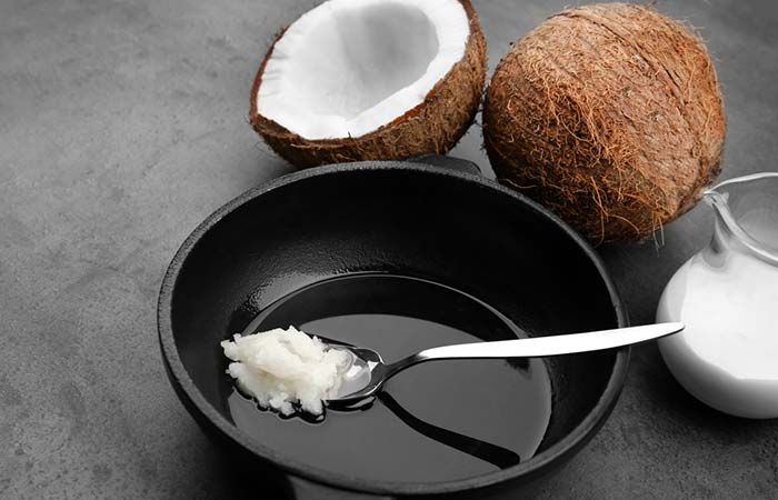 Coconut oil for lactose intolerance