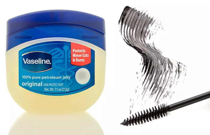 How to make mascara with Vaseline at home