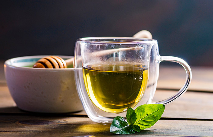Green Tea with honey for weight loss