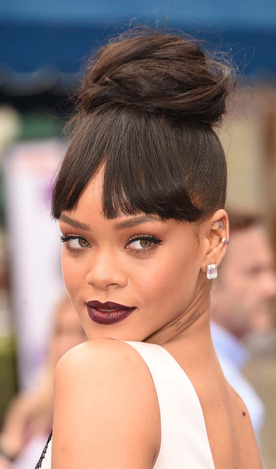 10 Gorgeous Hairstyles With Bangs For Women With Dark Skin