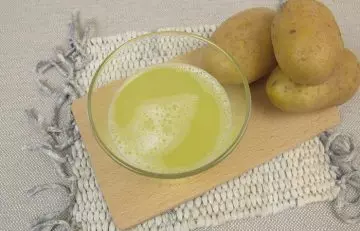 Potatoes and raw potato juice as a natural way to get rid of spectacle marks on your nose