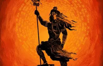 Yoga guru Lord Shiva