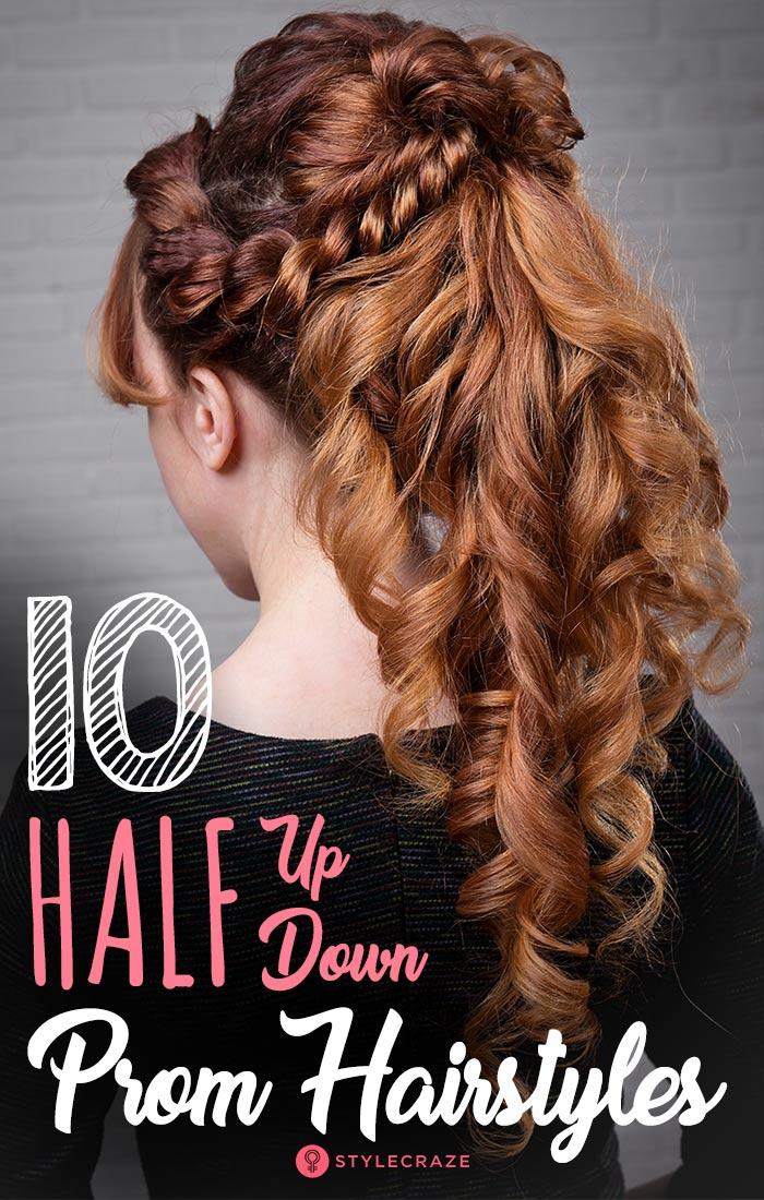 31 Incredible Half Up Half Down Prom Hairstyles