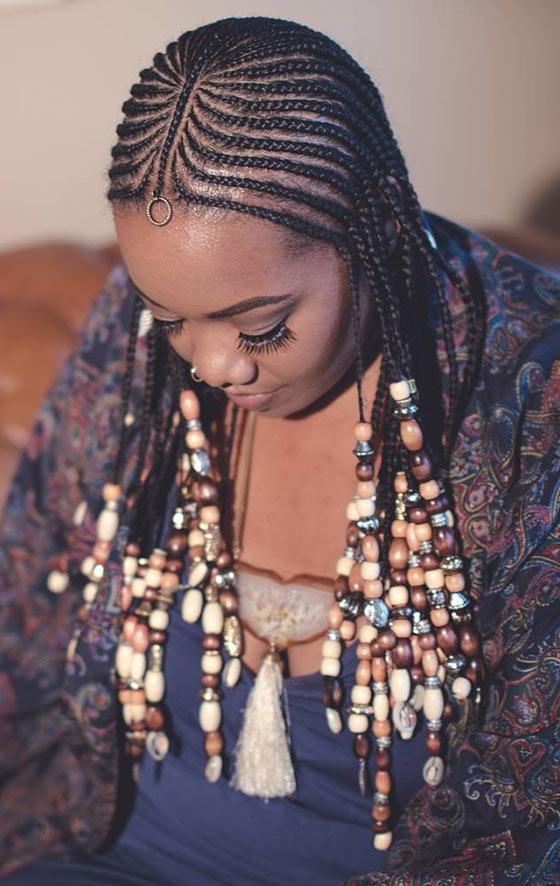 41 Cute And Chic Cornrow Braids Hairstyles 