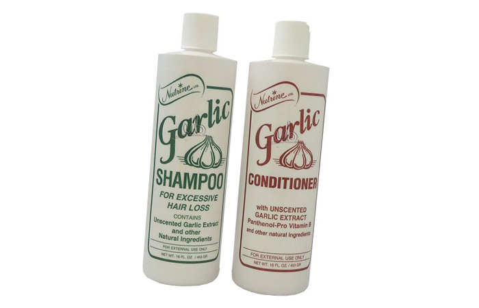 1. Nutrine Garlic Shampoo