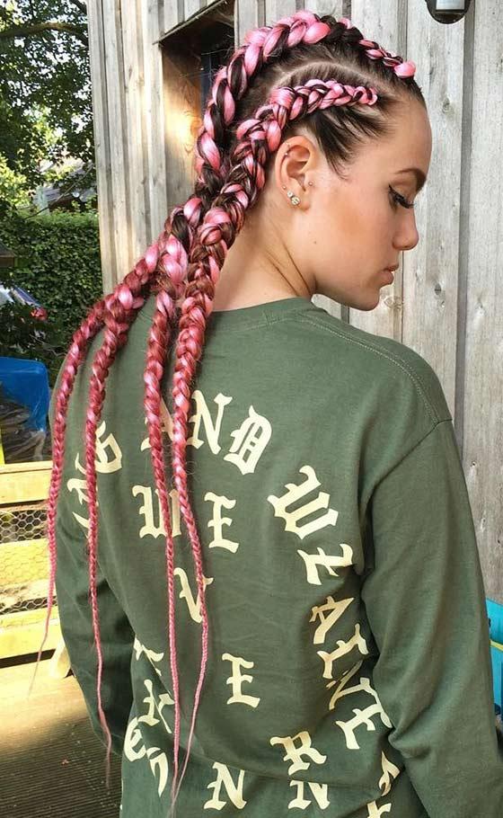 41 Cute And Chic Cornrow Braids Hairstyles