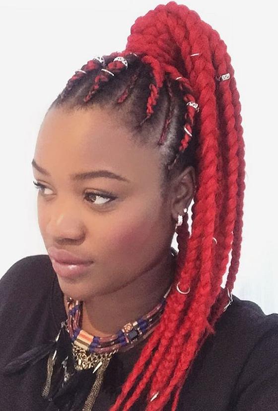 41 Cute And Chic Cornrow Braids Hairstyles