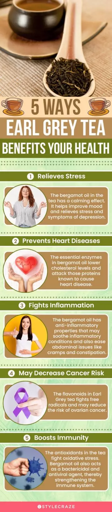 5 ways earl grey tea benefits your health (infographic)