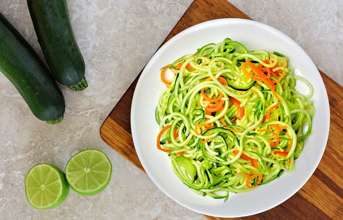 Light Food Recipes - Nourishing Veggie Noodles