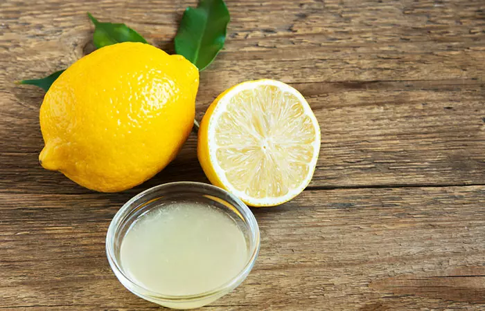 Lemon for skin itching
