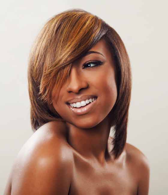 bleached long bob hairstyles