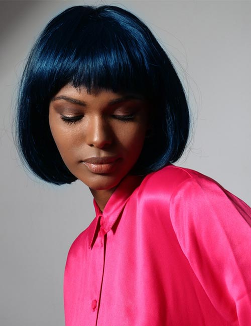 Short Blue Hair Pictures, Photos, and Images for Facebook, Tumblr,  Pinterest, and Twitter