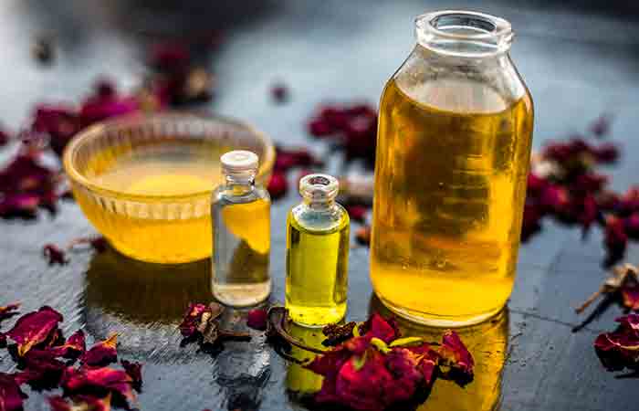 Coconut and tea tree oils for keloids