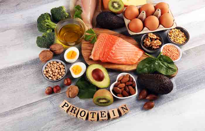Protein rich food for the energy supply required to support intense excercising as part of warrior diet