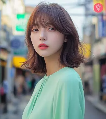 Women With Short Korean Hairstyle