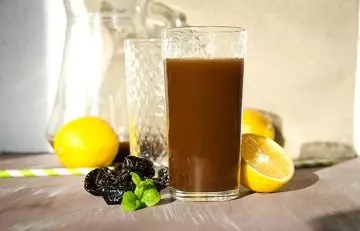 Prune and orange juice for constipation