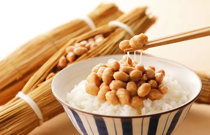 Japanese food natto