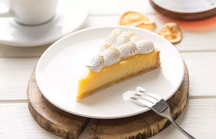 Lemon meringue cheesecake