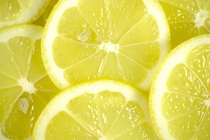 Lemon for DIY nail polish remover