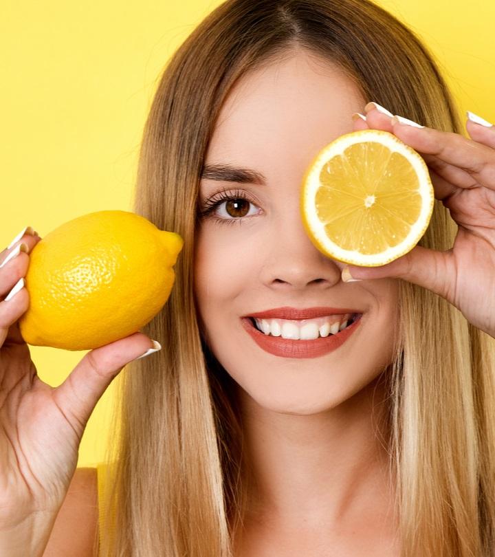 Lemon Juice Hair Before After