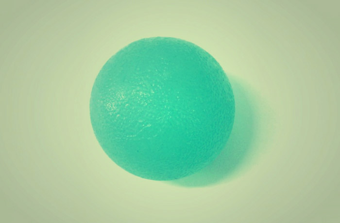 Water and gel stress ball