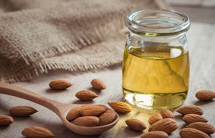 Almond oil to get rid of dark inner thighs