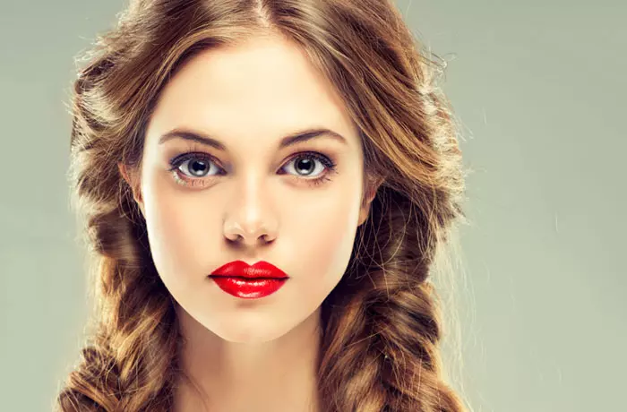 Fishtail braids as bridal hairstyle for curly hair