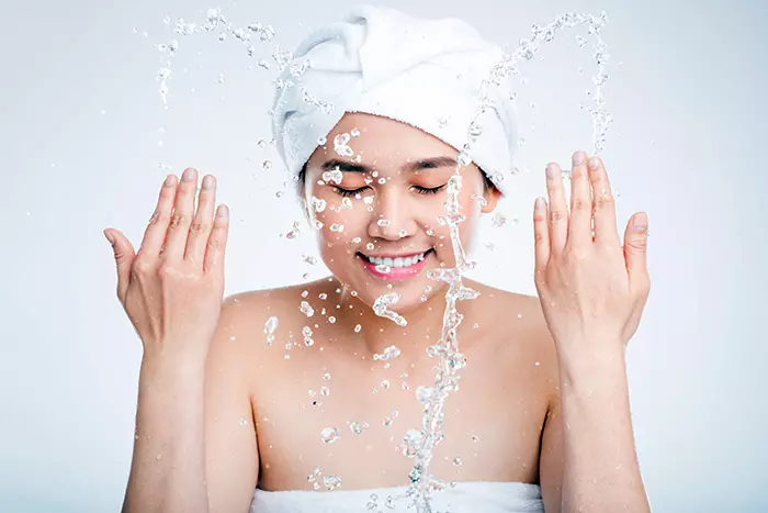 Cleanse your face for office makeup