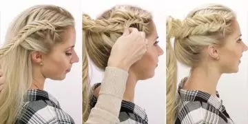 Make thin hair look thicker by pancaking it
