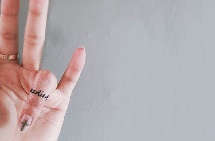 42 Simple Tattoos For Fingers  Tattoo Designs  TattoosBagcom