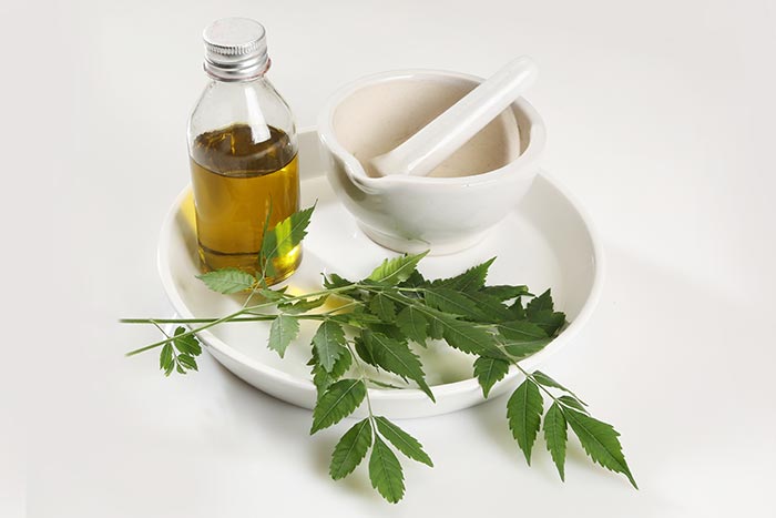 Use neem for dandruff
