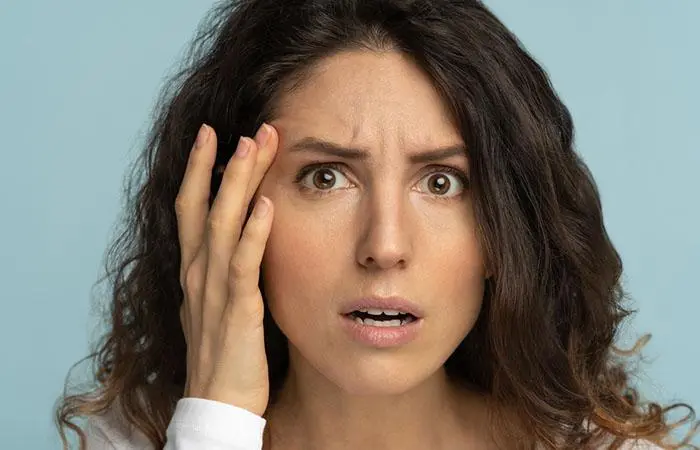 I never really noticed how small your eyes were. You really do have small eyes, woman!