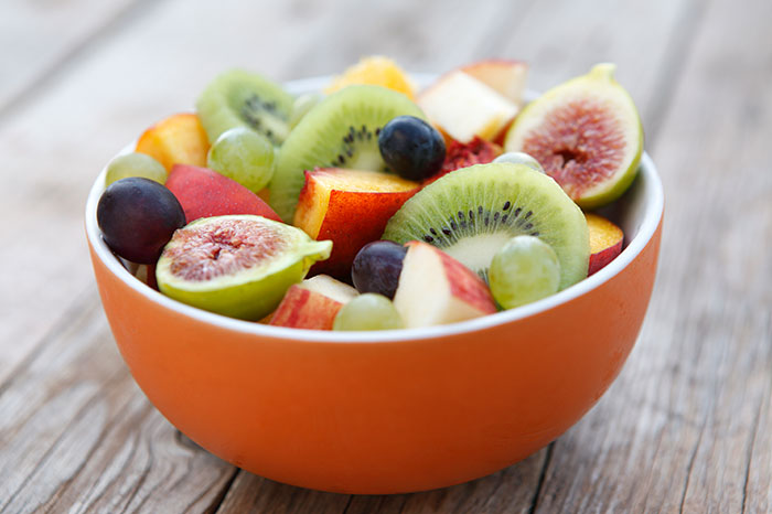 Bowl Of Tropical Fruits
