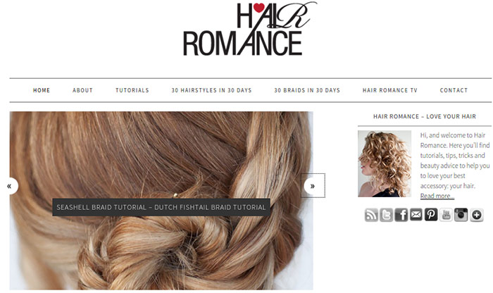 Hair Romance hairstyle blog