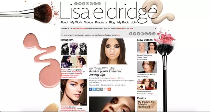 Lisa Eldridge at the Inaugural Variety and WWD StyleMakers Event, 2015