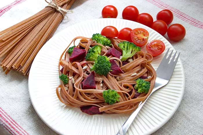 Spaghetti With Veggies