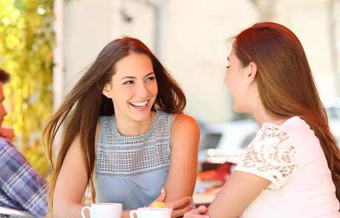 Even if you didn't hang out together for weeks, when you see each other finally, it's like the last time you met each other was yesterday.