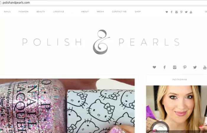 Polish & Pearls nail art blog