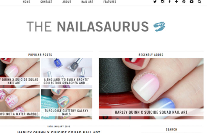 The Nailasaurus nail art blog