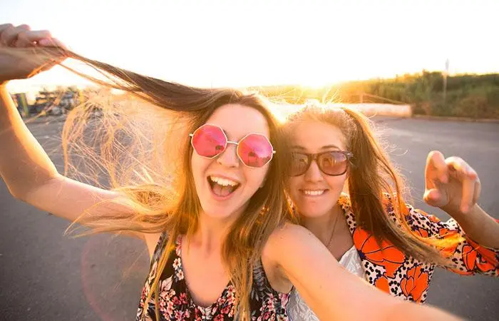 You can have the best moments of your life when you are with each other.