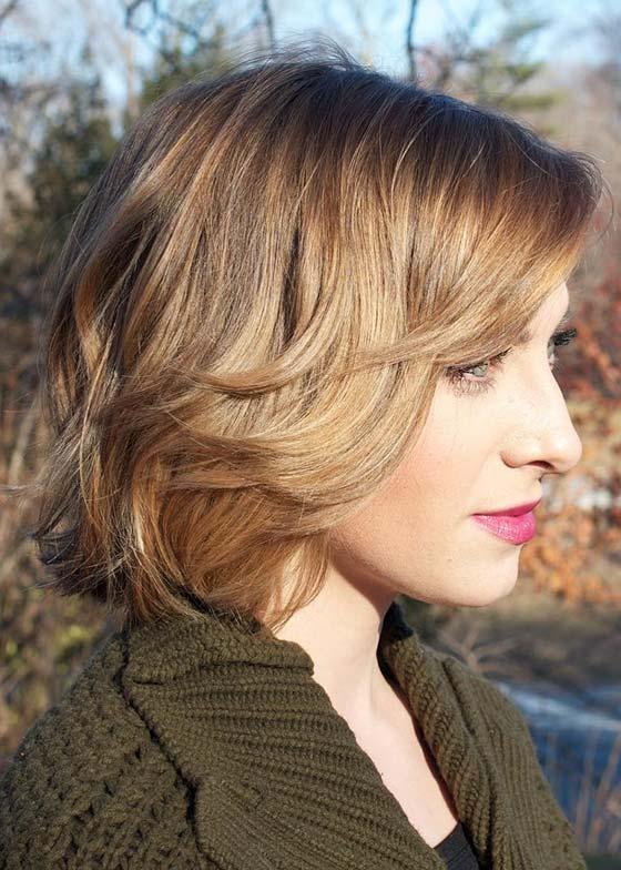 short and medium hairstyles for thin hair