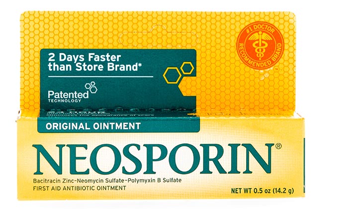 Neosporin to get rid of pimple in ear