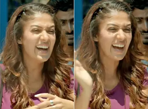 The bubbly look of Nayanthara without makeup