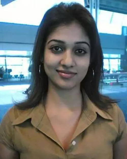The natural look of Nayanthara without makeup