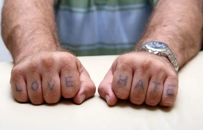 They look worse when they start fading away