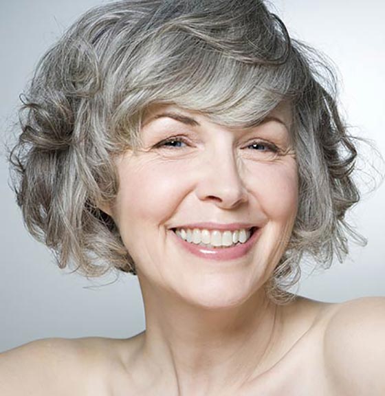 Hairstyles For Curly Gray Hair Over 50 - The Silver Fox Stunning Gray